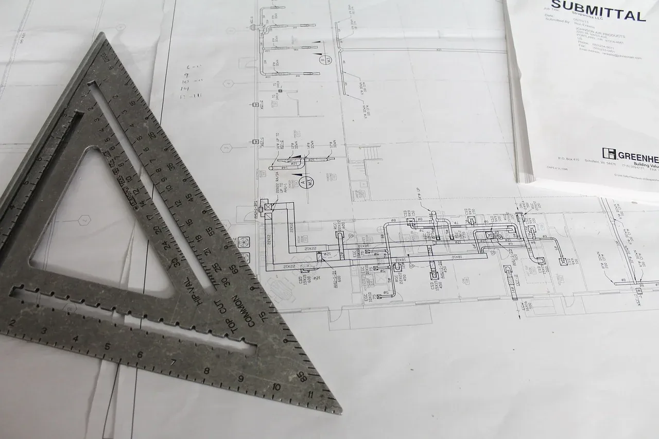 Architectural plans and drawing tools