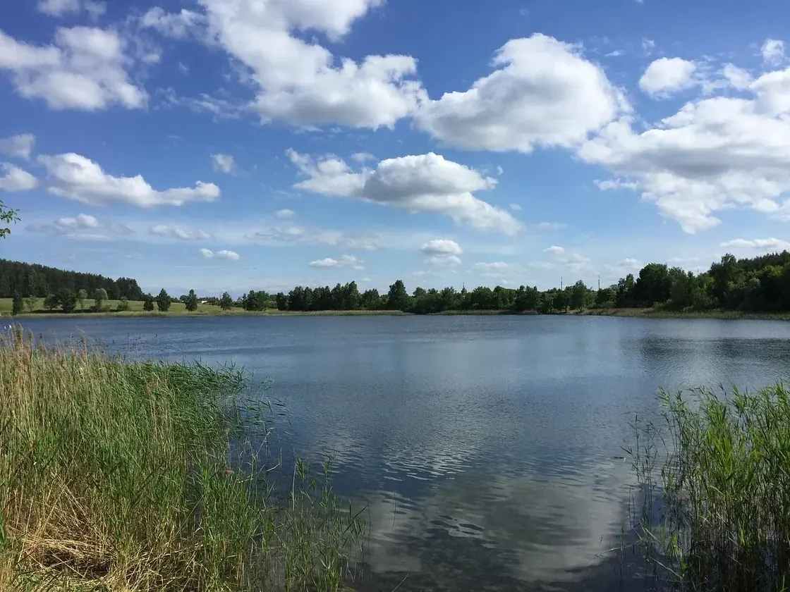 A lake in the Olsztyn area, Poland